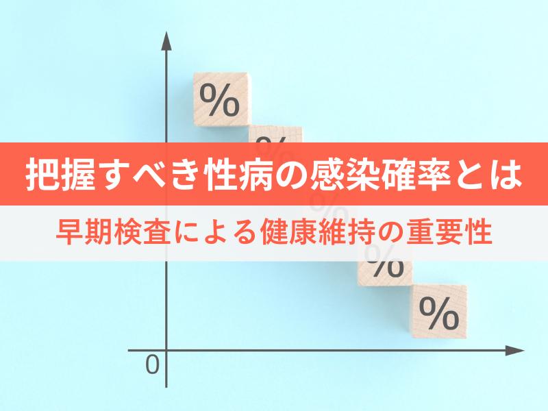 把握すべき性病の感染確率とは　早期検査による健康維持の重要性